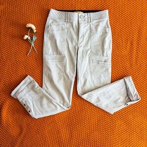 Democracy "Ab"solution High Rise Utility Cargo Pants - Khaki - Size 8